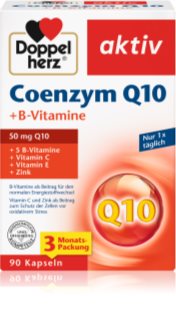 Doppelherz Coenzym Q10 + B-Vitamine Kapseln zur Unterstützung des Energiestoffwechsels