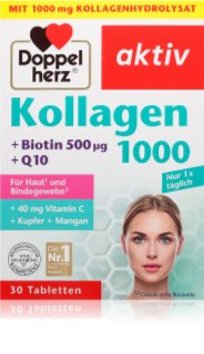 Doppelherz Aktiv Kollagen 1000 Tabletten Nahrungsergänzungsmittel für Ihr Wohlbefinden