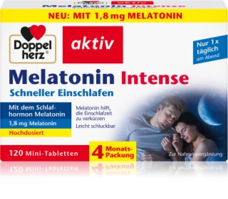 Doppelherz Melatonin Intense Tabletten bei Schlafstörungen 30 g