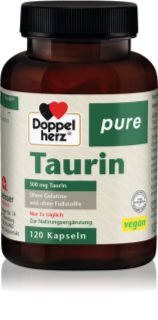 Doppelherz pure Taurin 500 mg Kapseln zur Erhaltung von Energie und kognitiver Leistungsfähigkeit 102 g