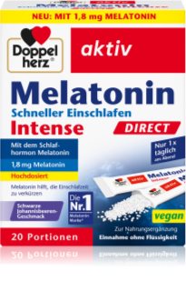 Doppelherz Melatonin Intense Säckchen bei Schlafstörungen 38 g