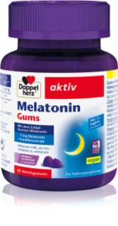 Doppelherz Melatonin gums Kautabletten bei Schlafstörungen 158 g