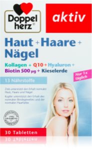 Doppelherz Aktiv Haut + Haare + Nägel Tabletten schöne Haare, Nägel und Haut