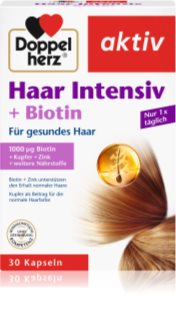 Doppelherz Haar Intensiv + Biotin Kapseln für gesunde und schöne Haare