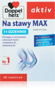 Doppelherz active Na stawy Max tabletki do odżywienia stawów i chrząstek 30 tabletek
