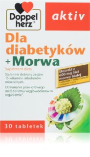 Doppelherz active Dla Diabetyków+Morwa tabletki do wspomagania odchudzania 30 tabletek