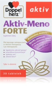 Doppelherz active Meno Forte tabletki do zapewnienia komfortu podczas menopauzy 30 tabletek
