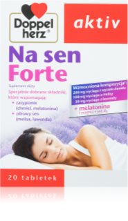 Doppelherz active Na sen Forte tabletki na poprawę snu i regeneracji 20 tabletek