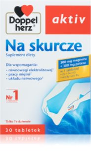 Doppelherz active Na skurcze tabletki dla wsparcia układu nerwowego 30 tabletek