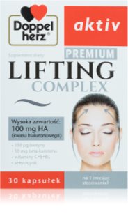 Doppelherz active Lifting Complex Premium kapsułki dla odżywienia i optymalnego nawodnienia skóry 30 caps.