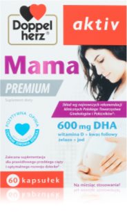 Doppelherz active Mama Premium kapsułki dla kobiet w ciąży i karmiących 60 caps.