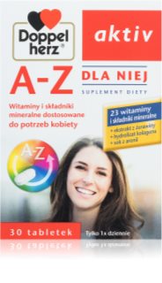 Doppelherz active A-Z Dla Niej tabletki z kompleksem multiwitaminowym dla kobiet 30 tabletek