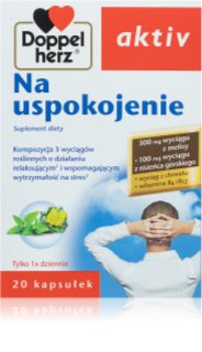 Doppelherz active Na uspokojenie kapsułki do dobrego samopoczucia psychicznego 20 caps.