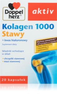 Doppelherz active Kolagen 1000 Stawy kapsułki do odżywienia stawów i chrząstek 20 caps.