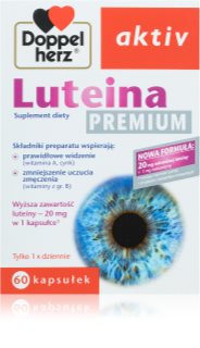 Doppelherz active Luteina PREMIUM kapsułki dla zdrowych oczu 60 caps.