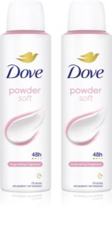 Dove Powder Soft antitraspirante spray 2x150 ml