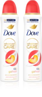Dove Advanced Care Peach & White Blossom deodorante spray