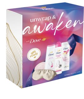 Dove Unwrap & Awaken gift set for women