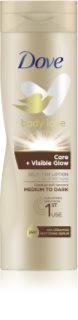 Dove Body Love latte autoabbronzante per il corpo