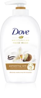 Dove Purely Pampering Shea Butter savon liquide avec pompe doseuse beurre de karité et vanille 250 ml
