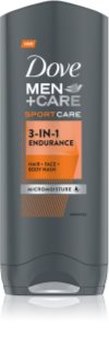 Dove Men+Care Sport Care gel za prhanje za moške 3v1 400 ml