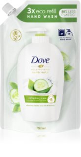 Dove Refreshing Care flüssige Seife für die Hände Ersatzfüllung Cucumber & Green Tea 750 ml