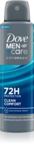Dove Men+Care Clean Comfort izzadásgátló spray 150 ml