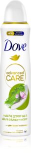 Dove Advanced Care Antiperspirant antitraspirante 72 ore Matcha Green Tea & Sakura Blossom 150 ml