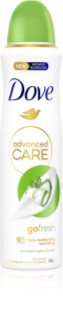 Dove Advanced Care Go Fresh antiperspirant v spreji 72h Cucumber & Green Tea 150 ml