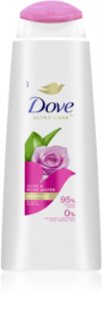 Dove Aloe & Rose Water šampon pro hydrataci a lesk 400 ml