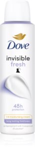Dove Invisible Fresh antiperspirant ve spreji proti bílým skvrnám 150 ml