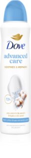Dove Advanced Care Fresh Cotton and Sea Minerals antiperspirantas purškiklis 150 ml