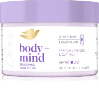 Dove French Lavender & Oat Milk French Lavender & Oak Milk Körperpeeling 295 ml