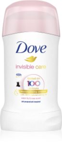 Dove Invisible Care Antiperspirant čvrsti antiperspirant protiv bijelih mrlja bez alkohola Water Lily & Rose 40 ml