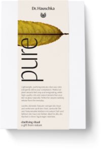 Dr. Hauschka Pure Gift Set darčeková sada pre dokonalé vyčistenie pleti
