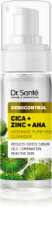 Dr. Santé Sebocontrol Cica + Zinc + AHA čisticí emulze pro mastnou pleť 150 ml