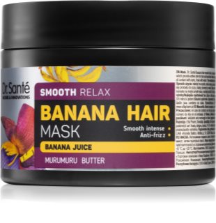 Dr. Santé Banana зволожуюча та розгладжуюча маска для сухого волосся