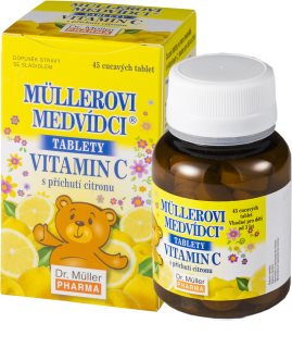 Dr. Müller Müllerovi medvídci® - citron cucavé tablety pro posílení imunity 45 tbl