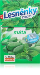 Dr. Müller Lesněnky® máta bonbóny pro svěží dech bez cukru 38 g