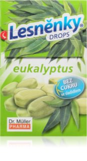 Dr. Müller Lesněnky® eucalyptus bonbóny pro svěží dech bez cukru 38 g