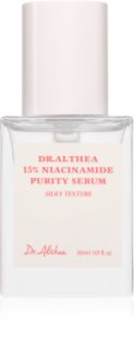 Dr. Althea 15% Niacinamide Purity Serum sérum illuminateur visage avec effets apaisants 30 ml