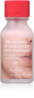 Dr. Althea 15% Calamine Spot Powder soin local anti-acné avec effets apaisants 15 ml