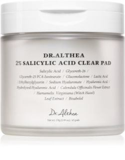 Dr. Althea 2% Salicylic Acid Clear Pad reinigende Peeling-Pads mit Salicylsäure 65 St.