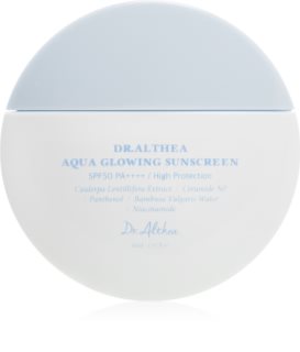 Dr. Althea Aqua Glowing Sunscreen ápoló arckrém az intenzív hidratálásért SPF 50+ 45 ml