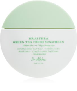 Dr. Althea Green Tea Fresh Sunscreen Sonnencreme fürs Gesicht mit beruhigender Wirkung SPF 50+ 45 ml