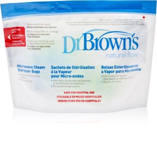 Dr. Brown's Microwave Steam Sterilizer Bags sterilizačné vrecúška 5 ks