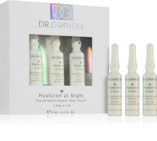 Dr. Grandel Hyaluron At Night ampolle per la notte effetto idratante 3x3 ml