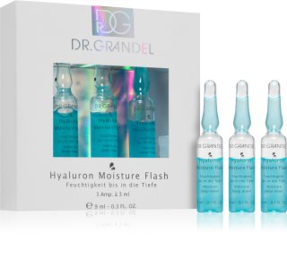 Dr. Grandel Hyaluron Moisture Flash fiolă pentru o hidratare intensa 3x3 ml