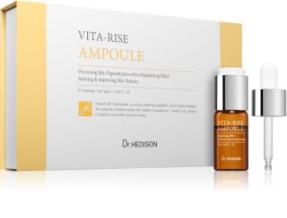 Dr. HEDISON Vita Rise Intensive Treatment ampule proti pigmentaci pro rozjasnění pleti 6x10 ml