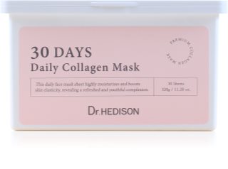 Dr. HEDISON 30 Days Daily Collagen Mask plátýnková maska s kolagenem 30 ks